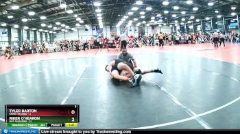 120 lbs Rd# 1 9:00am Friday - Riker O`Hearon, Mat Assassins vs Tyler Barton, Crass Trained