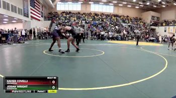 190 lbs Champ. Round 1 - Josiah Wright, BARBERTON vs Xavier Covelli, WOODRIDGE