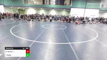 80 lbs Round Of 16 - Nathan Fenner, PA vs Timmy Boda, FL