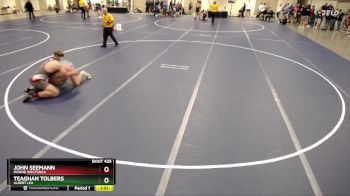 215 Championship Bracket Champ. Round 3 - John Seemann, Mound Westonka vs Teaghan Tolbers, Albert Lea