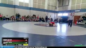 90 lbs Round 3 (4 Team) - Drew Black, Center Grove vs Xiaver Toth, Penn