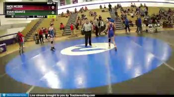 106 lbs Quarterfinal - Nick McGee, Reno vs Evan Krantz, McQueen