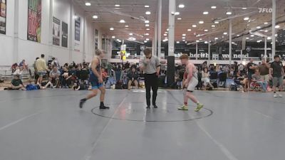 140 lbs Rr Rnd 2 - Justin Somers, Homegrown White - HSC vs Collin Ramsay, Grit Mat Club Red - HSC