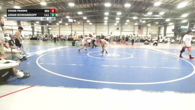 132 lbs Rr Rnd 1 - Chase Franks, Roughnecks - HSB vs Logan Schwarzkopf, Elite Athletic Club - HSB