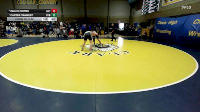 193 lbs Consi Of 8 #2 - Elijah Hawes, Layton (UT) vs Carter Vannest, Pitman