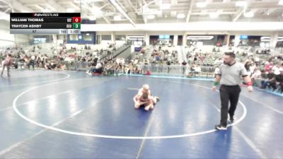 87 lbs Placement (4 Team) - Traycen Ashby, South Central Utah vs William Thomas, Idaho 2