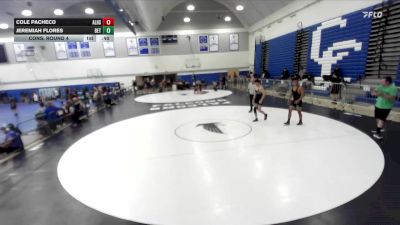 150 lbs Cons. Round 4 - Jeremiah Flores, Victor Villians vs Cole Pacheco, Alta Loma High School