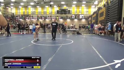 160 lbs Cons. Semi - Montrell Jamison, Iowa vs Mason Johnson, Iowa