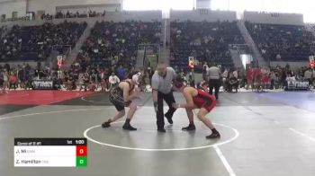 170 lbs Consi Of 8 #1 - Junpeng Mi, Grindhouse Wrestling Club vs Zavier Hamilton, Prescott Valley Bighorns