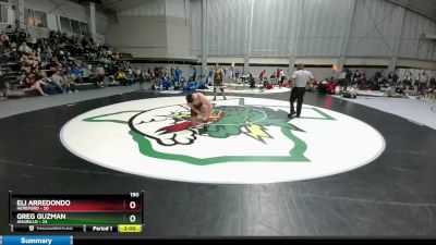 190 lbs 3rd Wb (16 Team) - Eli Arredondo, Hereford vs Greg Guzman, Amarillo