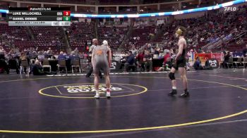 133 lbs First Round - Luke Willochell, Greater Latrobe vs Daniel Dennis, Central Bucks West