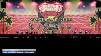 Cali Knockout Cheer - Ferocious [2026 L2 Youth - Flex - Small Day 3] 2026 Spirit Sports Grand Nationals