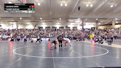 A 175 lbs Quarterfinal - Jackson Davis, Signal Mountain High School vs Xavier Viazcan, Cornersville High School