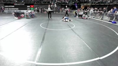 60 lbs Round Of 16 - Luca Ettari, Shore Thing vs Jake Silverstein, Apex