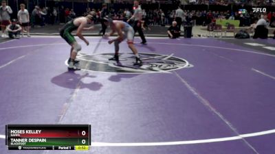 126 lbs Cons. Round 3 - Tanner Despain, Blackfoot vs Moses Kelley, Nampa