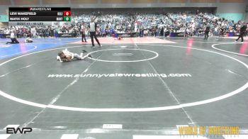 49 lbs Consi Of 16 #2 - Matix Holt, Mantanona TC vs Levi Wakefield, Relentless Wrestling