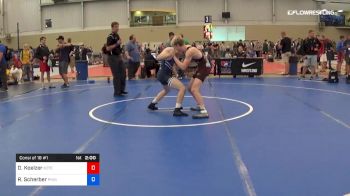 60 kg Consi Of 16 #1 - Dallas Koelzer, Kansas Training Center vs Ryan Scherber, PINnacle