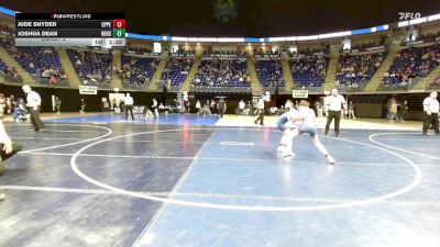 95 lbs Consy 2 - Jude Snyder, Upper Dublin vs Joshua Dean, Nehsaminy