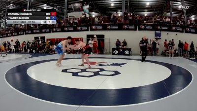 97 kg Champ. Round 2 - Dakoda Rodgers, Hilltopper Wrestling Club vs James Mahon, Goodrich Wrestling Club