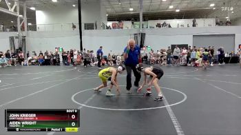 76 lbs Round 3 (6 Team) - Aiden Wright, Triumph vs John Krieger, Saint Paris Graham