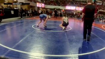 170 lbs Round 2 - Brooklen Larsen, Team Champs vs Jayda Harbaugh, Baker Wrestling Club