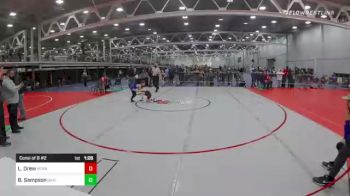 53 lbs Consi Of 8 #2 - Liam Drew, Penn Yan vs Brayden Sampson, Grainhouse WC