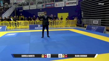 Gabriela Barreto vs Injana Goodman 2025 Pan IBJJF Jiu-Jitsu No-Gi Championship