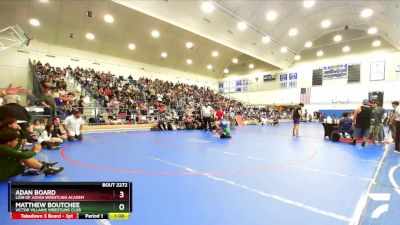 106 lbs Champ. Round 1 - Adan Board, Lion Of Judah Wrestling Academ vs Matthew Boutchee, Victor Villains Wrestling Club