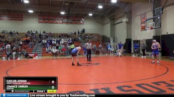 165 lbs Quarterfinal - Cayleb Atkins, Pratt Community College vs Chance Unruh, Barton