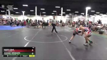 92 lbs Finals (2 Team) - Scott Cole, Colon Trained vs Dominic Spennato, Journeyman Uprising