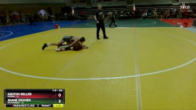 125 lbs Quarterfinal - Shane Kramer, Hutchinson vs Ashton Reller, Frazee