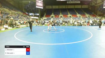 113 lbs Cons 64 #2 - Jackson Stocker, South Carolina vs Patrick Skrundz, Wisconsin