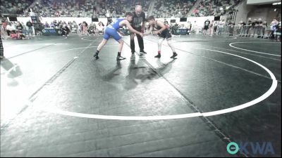 110 lbs Consi Of 4 - Noah Shuemake, Viking Wrestling Club vs Beckham Leniger, Choctaw Ironman Youth Wrestling