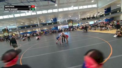 107 lbs Quarterfinal - Mattie Mckart, Unattached vs Aniya Polk, Unattached