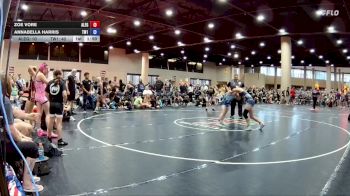 130 lbs Round 6 (8 Team) - Zoe Vore, Alabama Elite Gold vs Annabella Harris, TWA #1