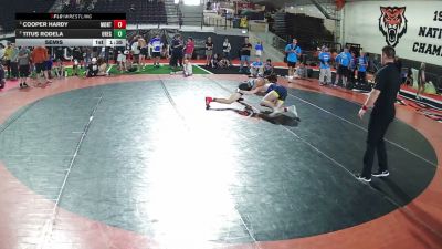 165 lbs Semis - Cooper Hardy, Montana vs Titus Rodela, Oregon