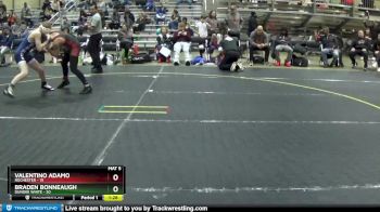 110 lbs Round 3 (4 Team) - Braden Bonneaugh, Dundee White vs Valentino Adamo, Rochester