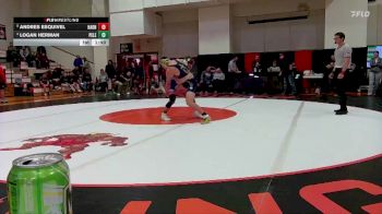 Boys 132 lbs Round 4 - Logan Herman, Perry Lecompton vs Andres Esquivel, Hayden