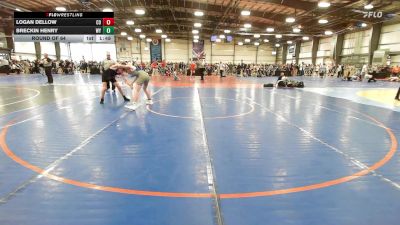 120 lbs Round Of 64 - Logan Dellow, CO vs Breckin Henry, WY