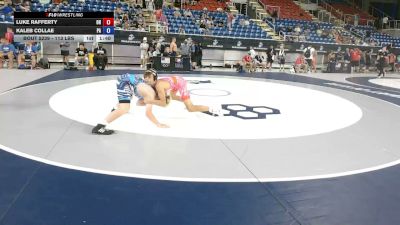 113 lbs Cons. Rd Of 64 - Luke Rafferty, Ohio vs Kaleb Collae, Pennsylvania