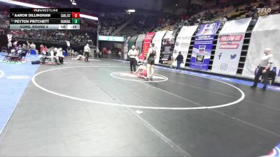 150 Class 3 lbs Cons. Round 2 - Peyton Pritchett, Hannibal vs Aaron Dillingham, Carl Junction