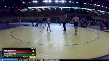 145 lbs Champ. Round 1 - Ryan Sawyer, West Laurens vs Colton Byrd, Jensen Beach