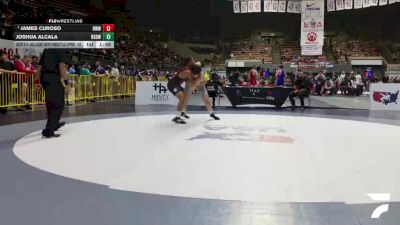 All Cadet Boys Freestyle Upper - 165 lbs Champ. Round 2 - James Curoso, Red Wave Wrestling vs Joshua Alcala, Revival School Of Wrestling