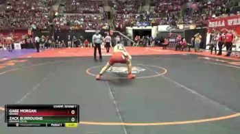 D2-175 lbs Champ. Round 1 - Zack Burroughs, Graham Local vs Gabe Morgan, Beaver