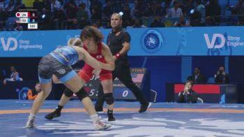 57 kg 1/4 Final - Sena Nagamoto, Japan vs Helen Maroulis, United States