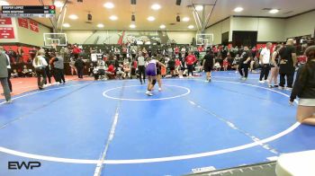 120 lbs Consi Of 4 - Jenifer Lopez, East Central HS vs Eden Bigpond, Bristow