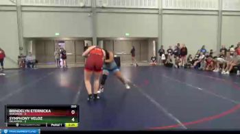 200 lbs Round 1 (8 Team) - Brindelyn Eternicka, Wisconsin vs Symphony Veloz, Oklahoma