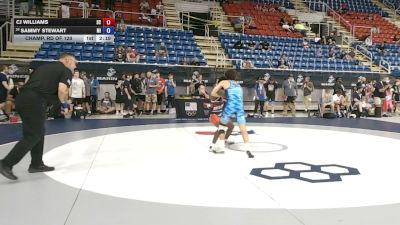 126 lbs Champ. Rd Of 128 - CJ Williams, South Carolina vs Sammy Stewart, Michigan