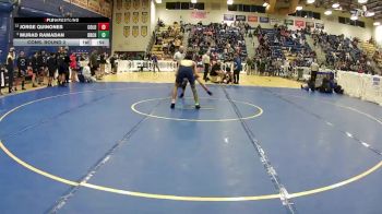 120 lbs Cons. Round 2 - Murad Ramadan, Boca Raton Community H S vs Jorge Quinones, Colonial