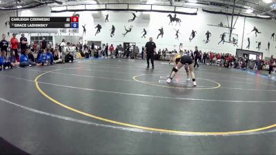 117 A Semifinal - Carleigh Czerneski, Adrian College vs Grace Lashinsky, Lindsey Wilson University